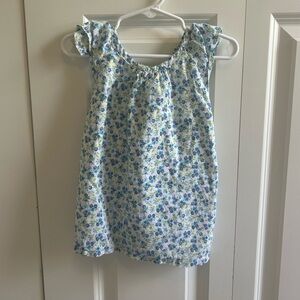 Mini Boden floral shirt size 3-4
